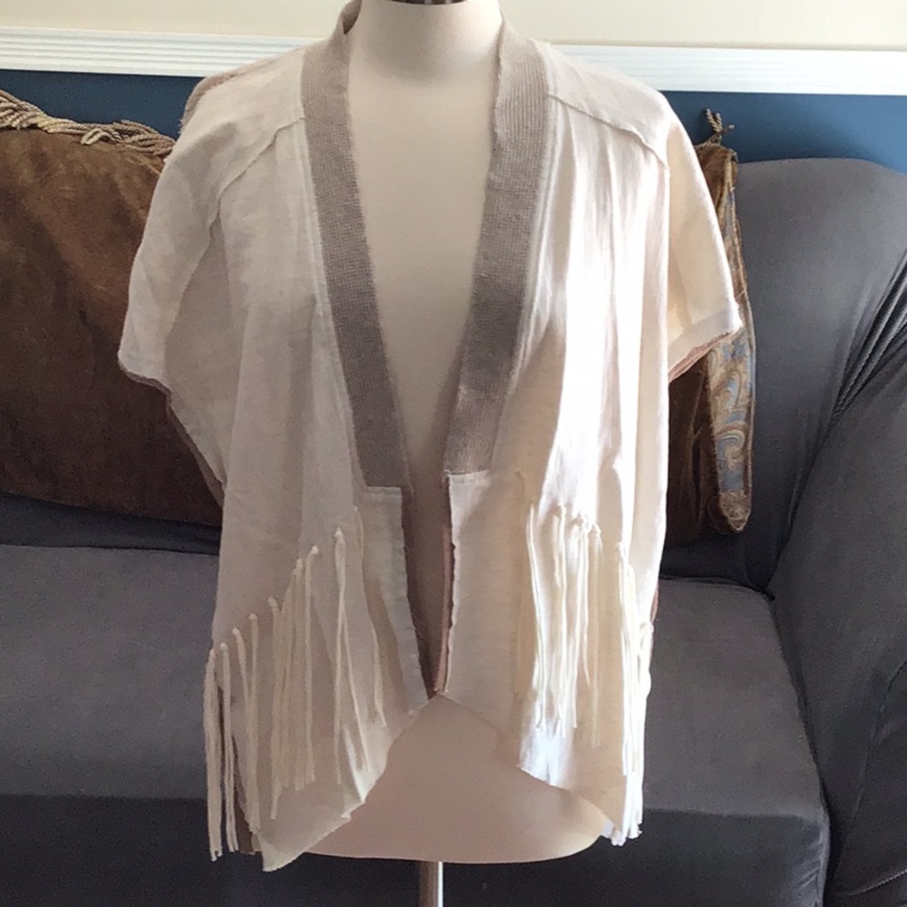 NWOT Zara cotton sweater vest.
